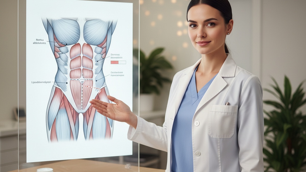 Imagem de Lipoabdominoplastia - Lipoabdominoplastia e Diástase Severa: Guia Completo da Cicatrização Ideal