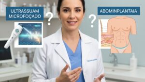 Imagem de Abdominoplastia - Abdominoplastia vs Ultrassom Microfocado: Qual Escolher para Flacidez Moderada?