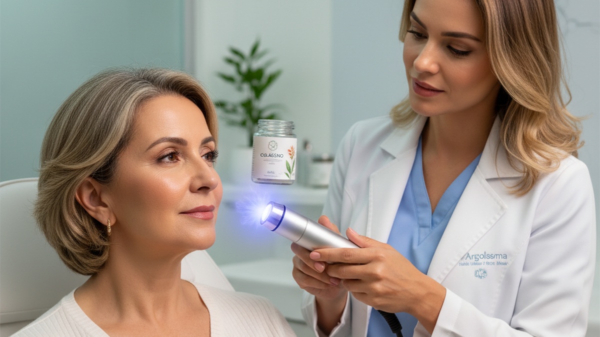 Imagem de Tecnologias - Argoplasma: Como Estimula a Produção de Colágeno em Peles Maduras