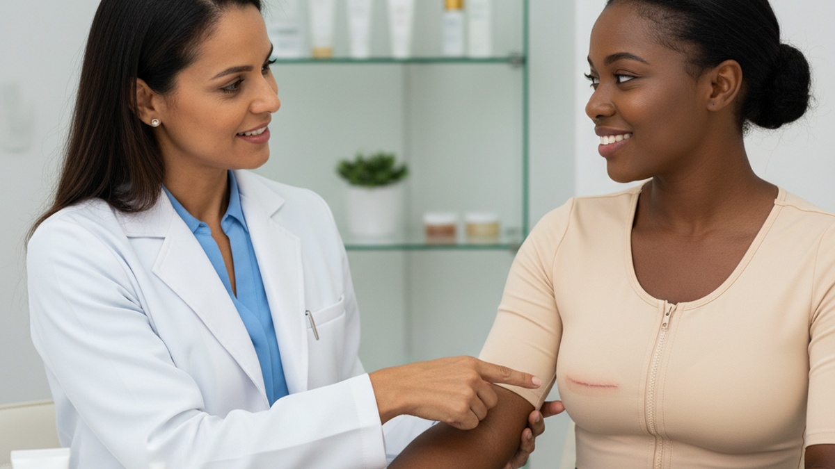 Imagem de Lipoabdominoplastia - Cuidados com a cicatrização em peles morenas e negras após lipoabdominoplastia