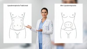 Imagem de Lipoabdominoplastia - Diferenças entre Lipoabdominoplastia Tradicional e Mini Lipoabdominoplastia