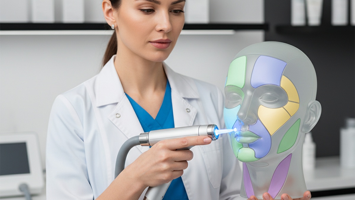 Imagem de Tecnologias - Diferenças na Aplicação de Argoplasma por Regiões Faciais