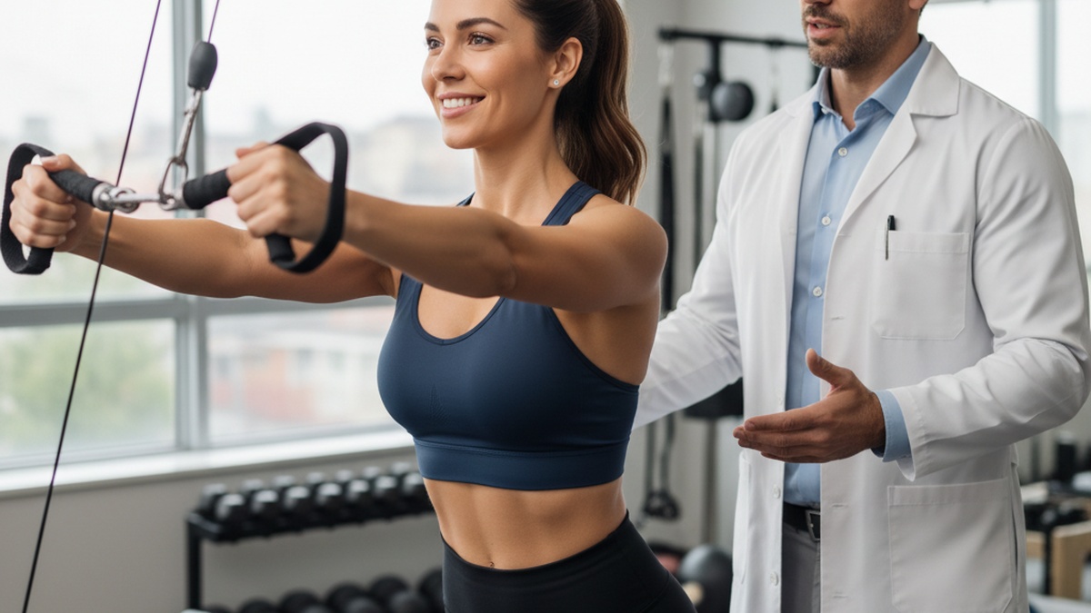Imagem de Mamoplastia Redutora - Exercícios Pós-Mamoplastia Redutora: Fortalecendo o Peitoral com Segurança