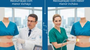 Imagem de Lipo Full 4T - Lipo Full 4T vs Lipo a Laser: Qual Tem Menor Inchaço?