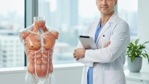 Imagem de Lipoabdominoplastia - Lipoabdominoplastia masculina: resultados naturais e cuidados específicos para o abdômen m...