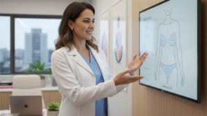 Imagem de Protese De Mama - Prótese de Mama: Como é a Cirurgia em Mulheres com Mama Flácida