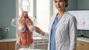 Imagem de Protese De Mama - Prótese de Mama em Mama Grande: Abordagens Cirúrgicas Específicas para um Aumento de Mama Segu...