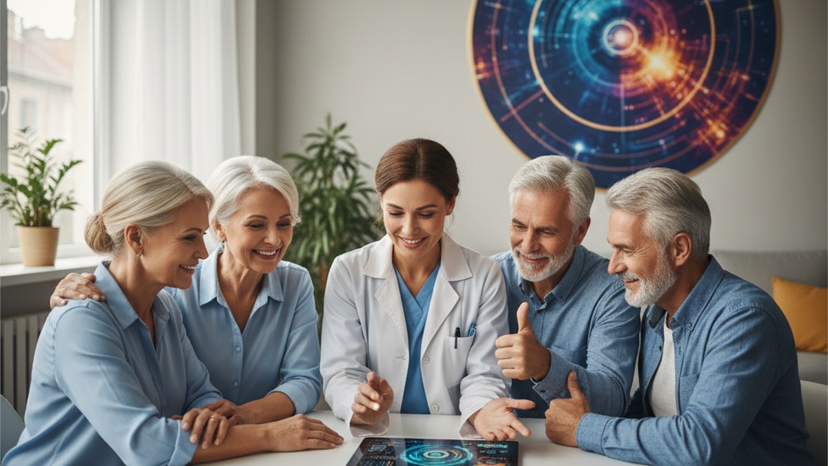 Imagem de Tecnologias - QuantumRF em Pacientes Acima de 50 Anos: Estatísticas de Satisfação