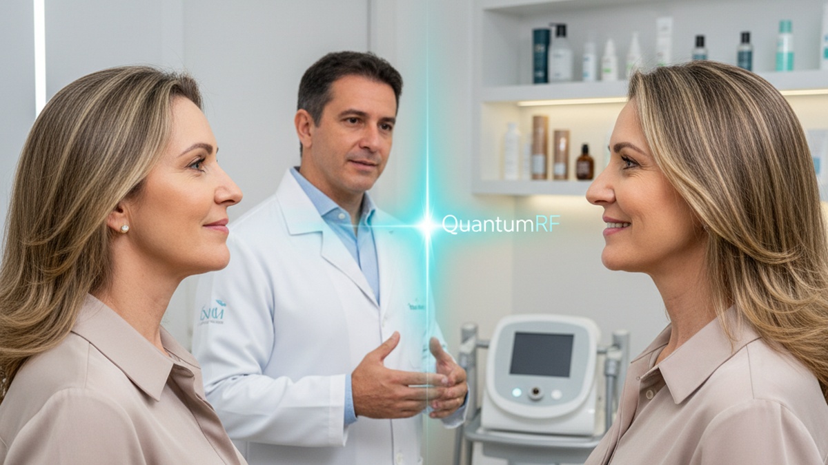 Imagem de Tecnologias - QuantumRF para Papada: Análise Detalhada de Antes e Depois