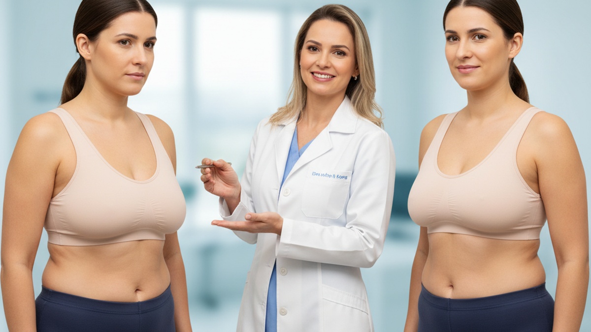 Imagem de Mamoplastia Redutora - Resultados da Mamoplastia Redutora: Antes e Depois Impressionantes