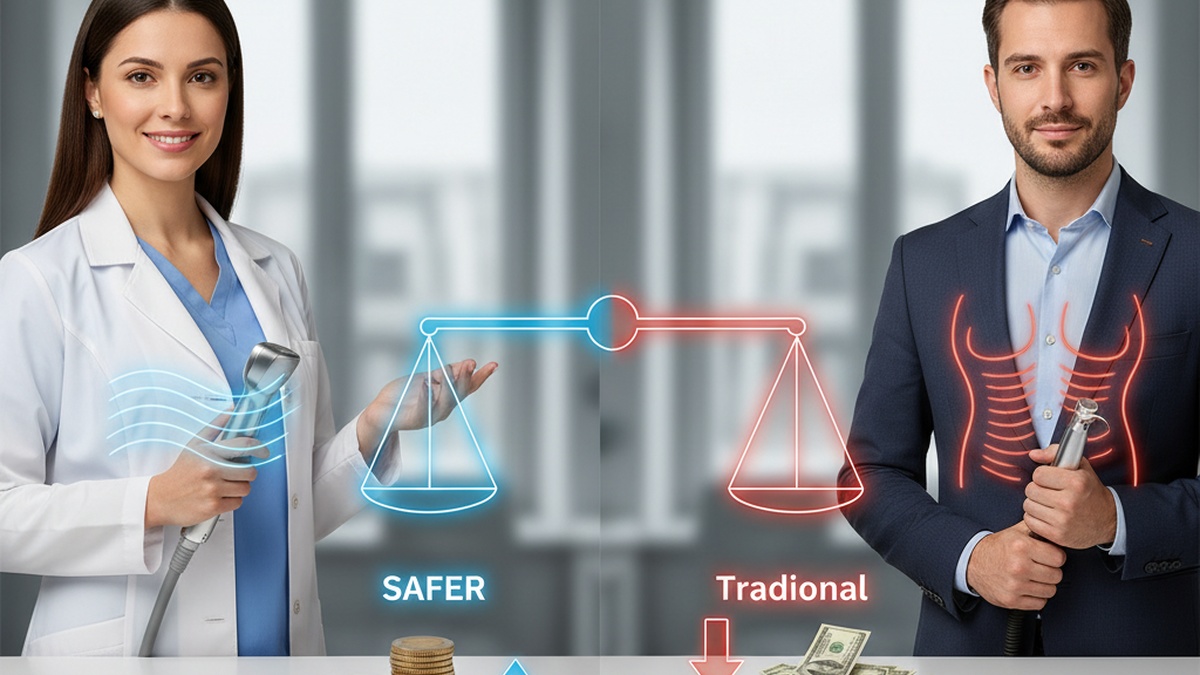 Imagem de Tecnologias - SAFER vs. Lipoaspiração Tradicional: Diferença de Custo