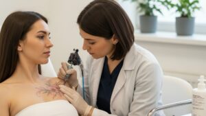 Imagem de Mastopexia - Tatuagem em Cicatrizes de Mastopexia: Cuidados e Indicações Fundamentais