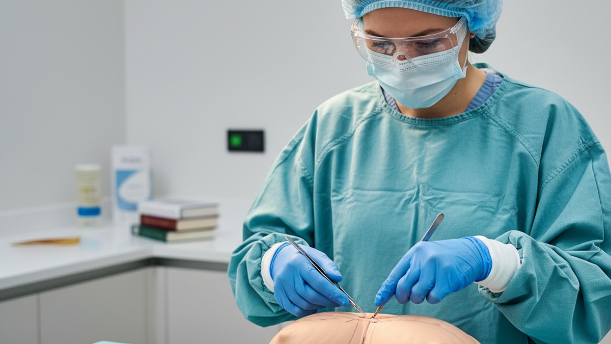 Imagem de Mamoplastia Redutora - Técnicas de Sutura na Mamoplastia Redutora: Qual a Melhor para Cicatrizes?